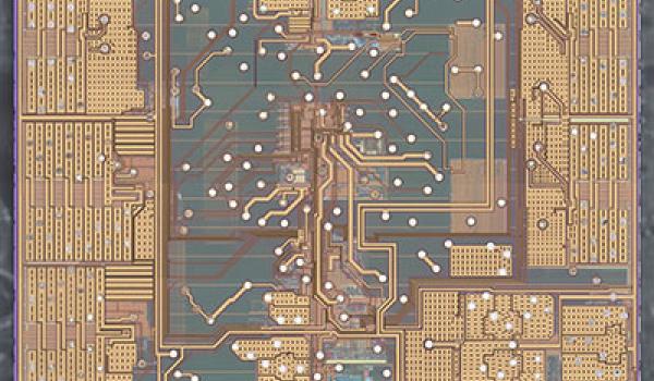 PM8150 fan-in wafer level package (FI-WLP) built using Deca Technology's packaging technology