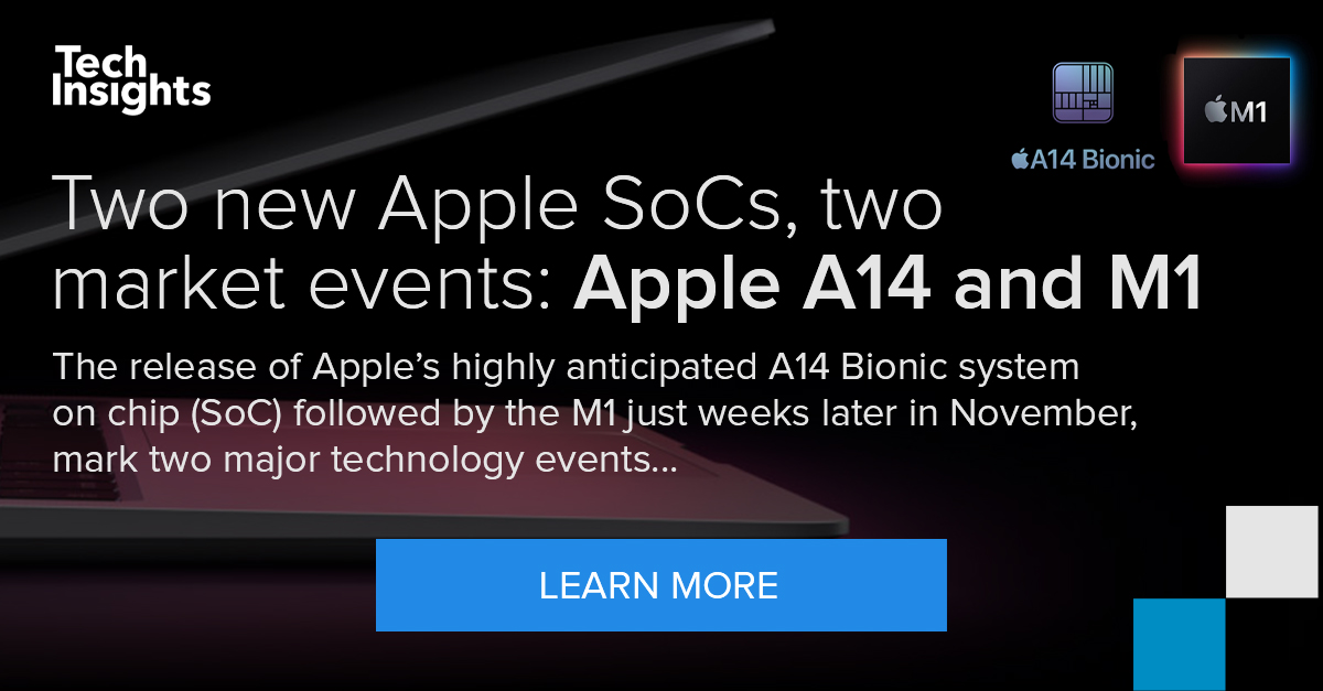 Two new Apple SoCs, two market events: Apple A14 and M1