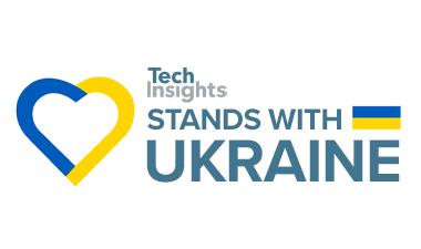 TechInsights与乌克兰站在一起