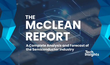 TechInsights从IC Insights获得McClean报告